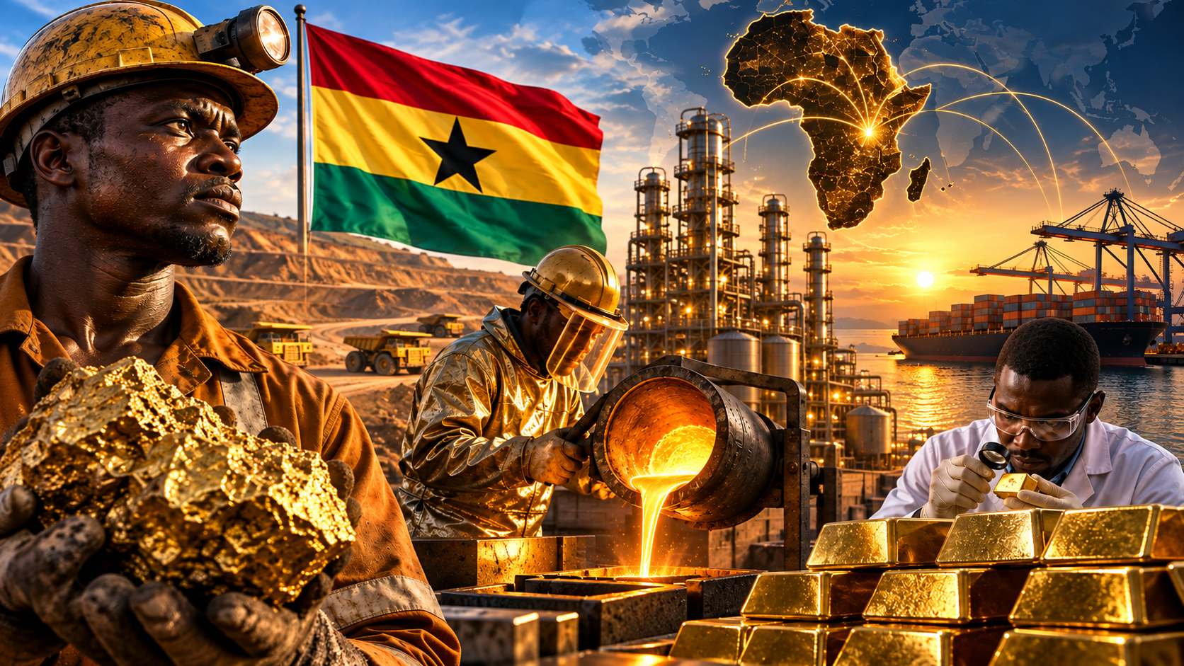 Ghana : la bataille pour reprendre le contrôle de l’or africain
