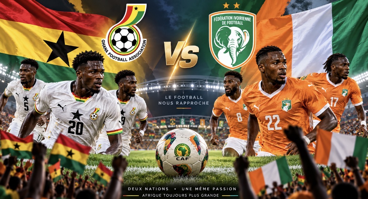 CÔTE D'IVOIRE–GHANA : BIEN PLUS QU'UN MATCH.