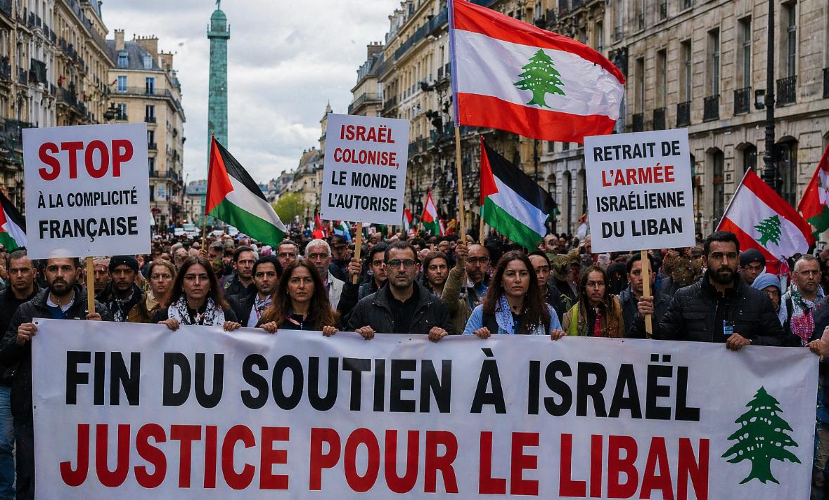 Manifestation à Paris pour le Liban : quand la rue européenne devient un front politique du Moyen-Orient