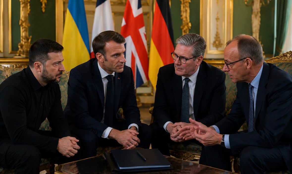 UKRAINE : À LONDRES, L'EUROPE JOUE SA DERNIÈRE MAIN