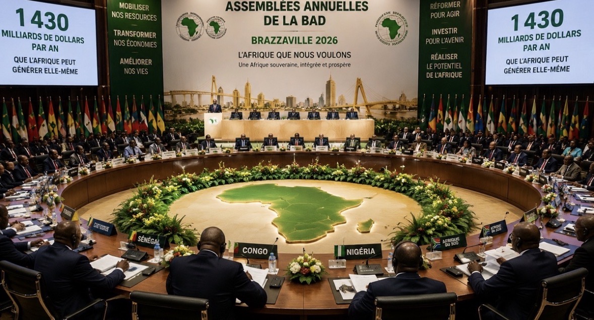 BAD : LES ASSEMBLÉES DE BRAZZAVILLE SONNENT L'HEURE DES RÉFORMES — L'AFRIQUE PEUT GÉNÉRER 1 430 MILLIARDS DE DOLLARS PAR AN SANS MENDIER À L'OCCIDENT