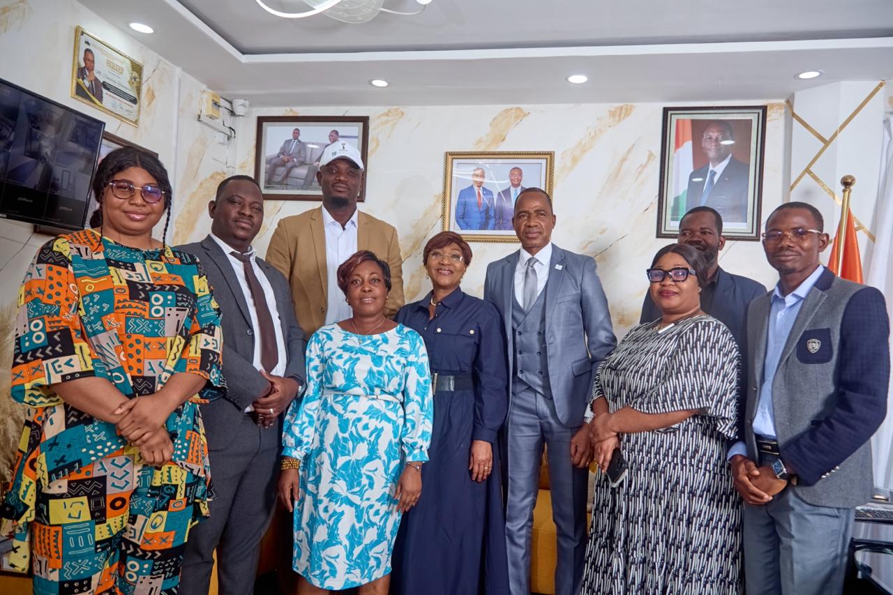 Côte d'Ivoire : l'Unjci et Chim-Inter envisagent un partenariat élargi en faveur des journalistes