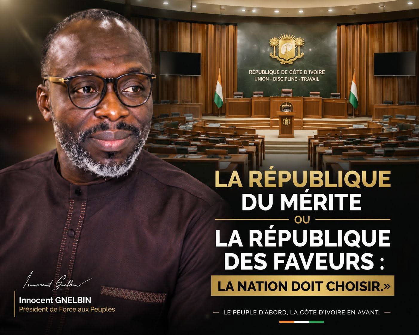 Suite à la déclaration controversée de la députée-maire de San Pedro / Le parti « Force aux Peuples » saisit le Parlement