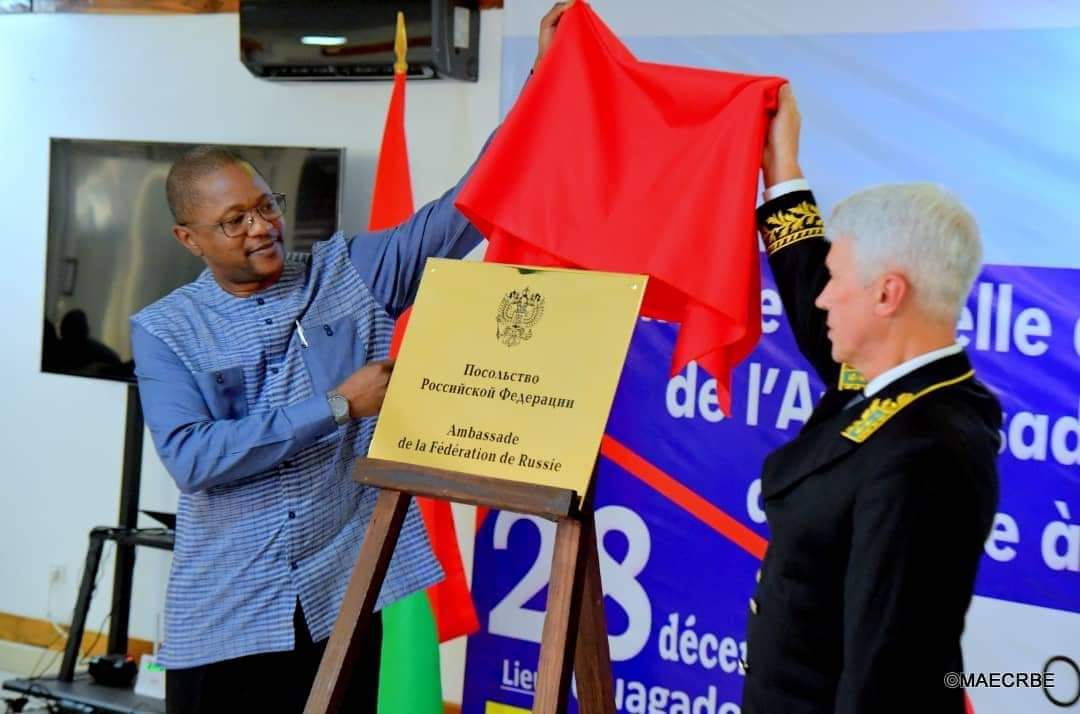 Diplomatie : L'ambassade de la Russie au Burkina a ouvert à nouveau ses portes